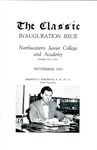 The Classic, November 1955 by Northwestern Junior College and Classical Academy