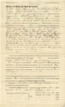 Warranty Deed of F LeCocq Jr. and Rhoda LeCocq, October 22, 1901 by Frank LeCocq Jr. and Rhoda LeCocq