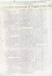 Newspaper article by Hon. F. LeCocq, Jr., December 25, 1907 by F LeCocq Jr