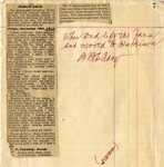 Newspaper Public Sale Announcement, November 18, 1910