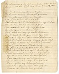 Poem by Frank LeCocq, Jr., May 29, 1907 by Frank LeCocq Jr