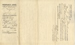 Warranty Deed of F LeCocq Sr. and Maria LeCocq, March 18, 1901 by Frank LeCocq Sr