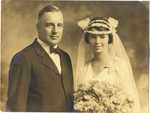 Marion LeCocq and Evelena on Their Wedding Day, n.d. by LeCocq