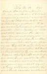 Letter from Jan LeCocq to Frank LeCocq, Sr., December 18, 1898 by Jan LeCocq