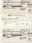 Shipping Labels from Ralph B. LeCocq to Nelson Nieuwenhuis, 1971