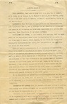 Ralph LeCocq's First Employment Contract, August 1, 1912