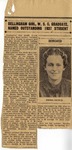 "Bellingham Girl, W. S. C. Graduate, Named Outstanding 1937 Student", 1937 by Newspaper