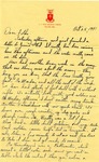 Letter from Fort Sill, Oklahoma, October 25, 1941