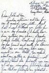 Letter from Camp Bowie, Texas,  February 22, 1942