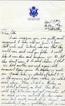 Letter from Camp Bowie, Texas, April 19, 1942