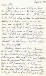Letter from Fort Sill, Oklahoma, August 2, 1942 by Ralph Mouw