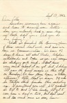 Letter from Fort Sill, Oklahoma, September 13, 1942