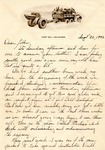 Letter from Fort Sill, Oklahoma, September 20, 1942