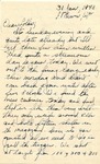 Letter from Fort Lewis, Washington, January 31, 1943