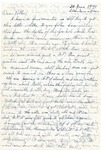 Letter from Somewhere in France, June 30, 1944