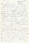 Letter from France, July 22, 1944 by Ralph Mouw