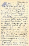 Letter from Germany, December 18, 1944 by Ralph Mouw