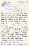 Letter from Germany, May 22, 1945