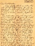 Letter from Marseille, France, August 7, 1945