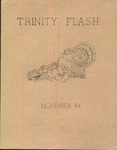 Trinity Flash Newsletter, November 1944