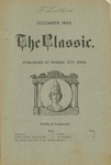 The Classic, December 1903 by Northwestern Classical Academy