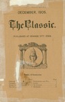 The Classic, December 1905 by Northwestern Classical Academy