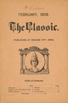The Classic, February 1906 by Northwestern Classical Academy