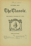 The Classic, October 1903