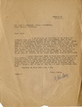 Letter from R.B. LeCocq to E.E. Hayward, January 3, 1925