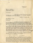 Letter from R.B. LeCocq to J.R. Brinks, February 17, 1925