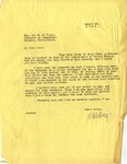 Letter from R.B. LeCocq to B. de Jonge, August 18, 1925